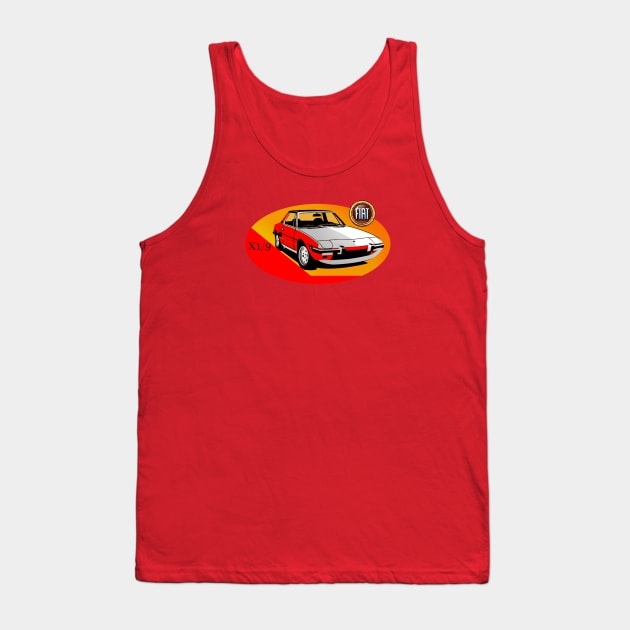 X19 vintage sports car Tank Top by Midcenturydave